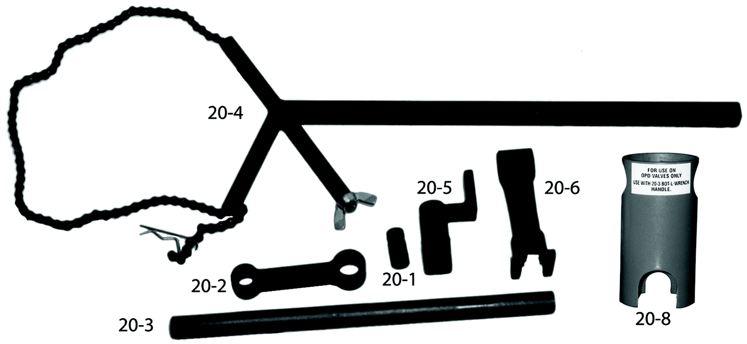 Chain Vise assembly