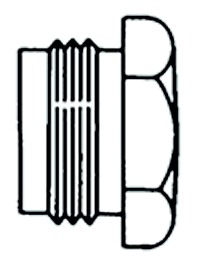 Propane Male Throwaway Cylinder Adapter